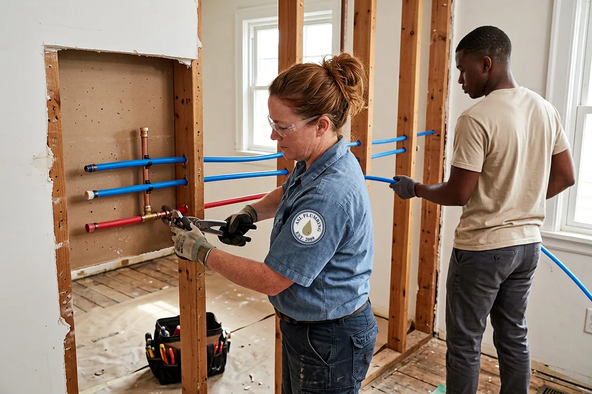 PEX & Copper Repiping